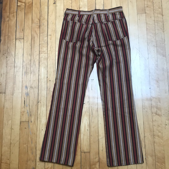 Vintage Montgomery Ward Striped Jeans - Picture 7 of 9